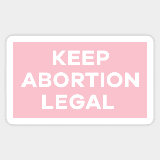 roe v wade, Keep abortion legal, reproductive rights Sticker